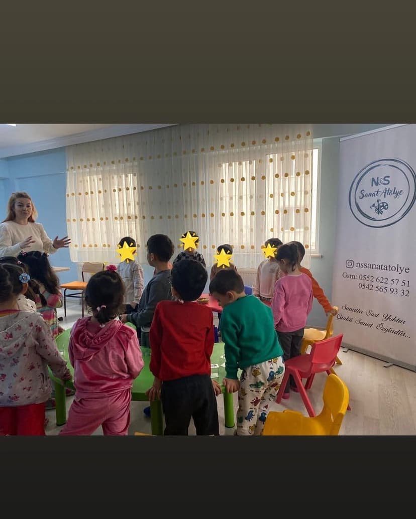Çocuk sanat etkinliği