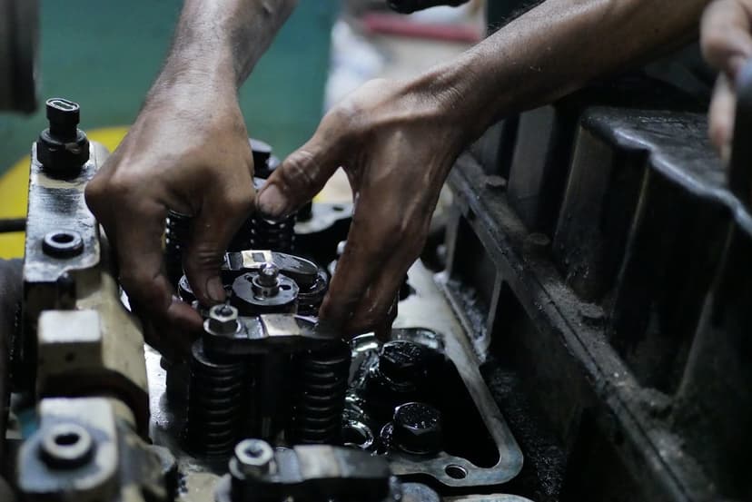 Dizel motor onarımı (temsili görsel)