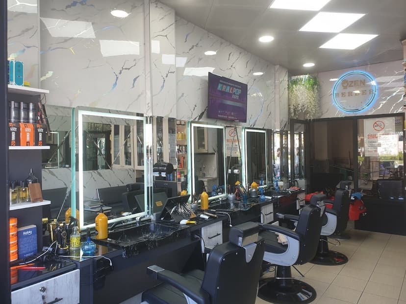 Ferah salon ve berber koltukları