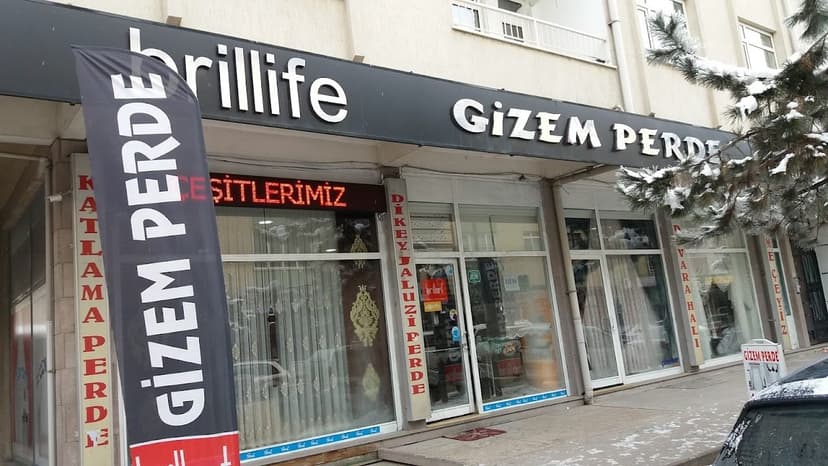 Mağaza içi kumaş ve model seçenekleri