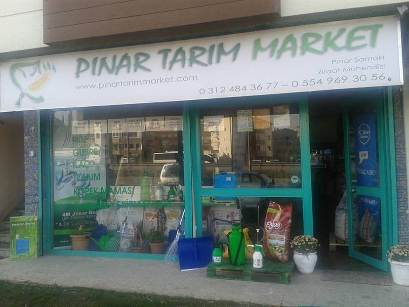 Pınar Tarım Market dükkân görünümü