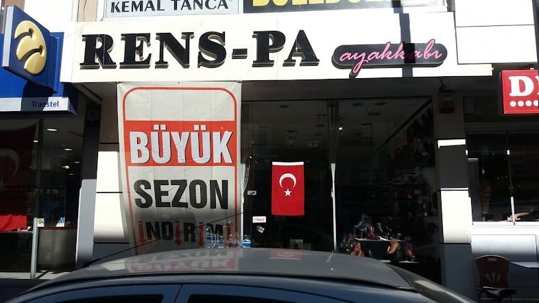 Rens-pa Ayakkabı dükkân cephesi — Cemal Gürsel Cd., Gölbaşı