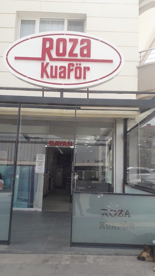 Roza Kuaför dükkân görünümü