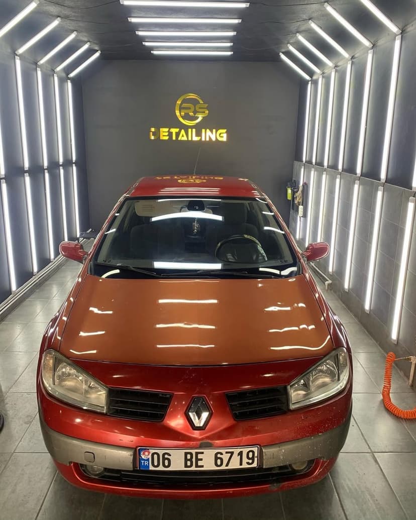 Boya koruma sonrası parlak yüzey