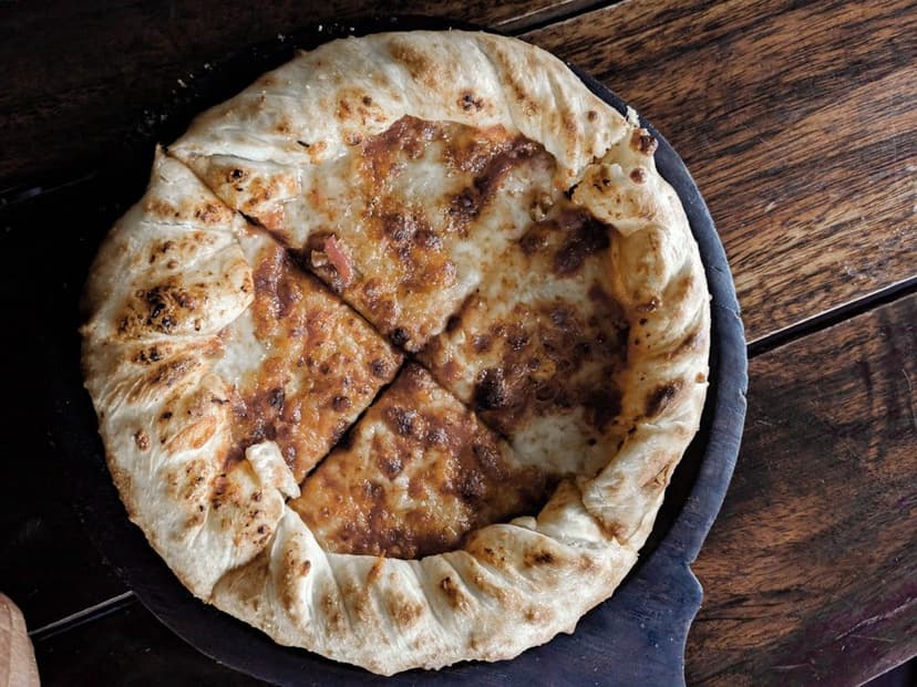 Kapalı pide / gözleme (temsili görsel)