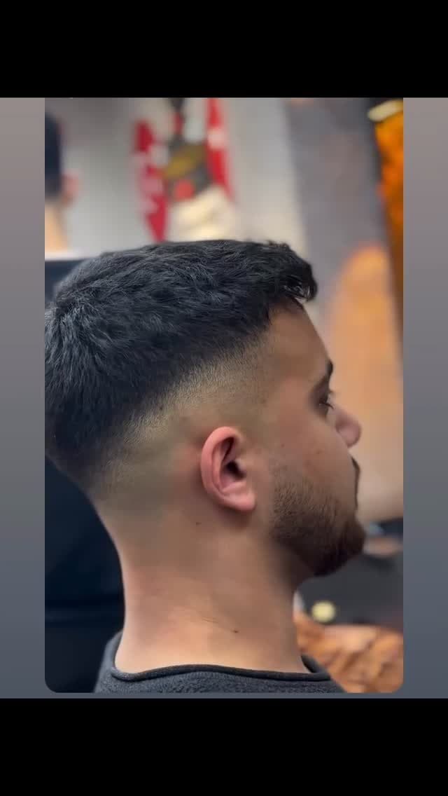 Fade saç kesimi sonucu