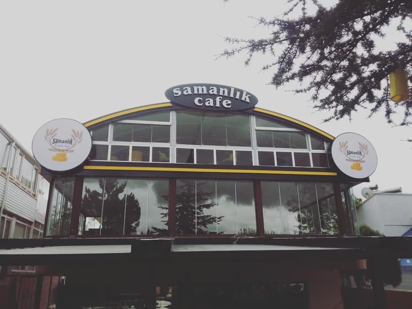 Samanlık Cafe gündüz görünümü