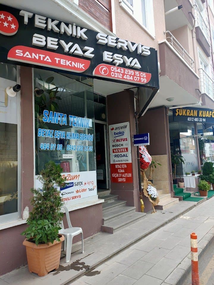Santa Teknik dükkân görünümü — Teknik Servis / Beyaz Eşya
