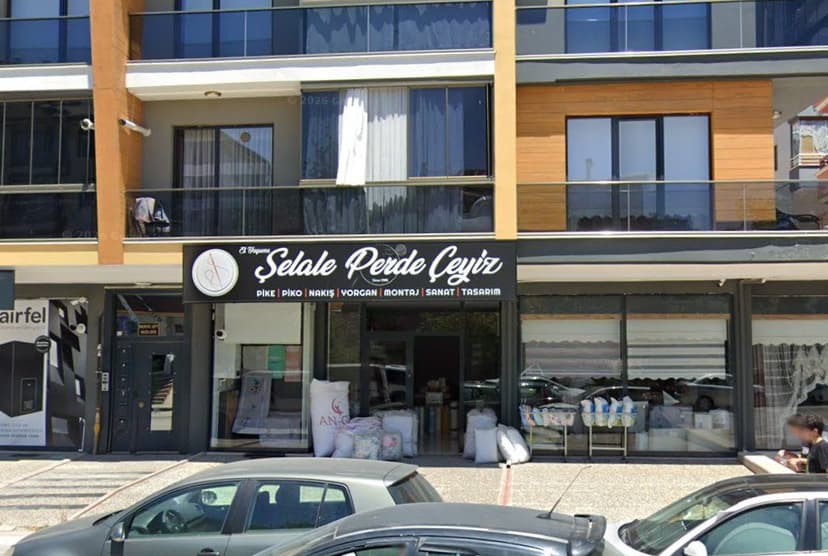 Şelale Perde Çeyiz dükkân görünümü (Google Street View)