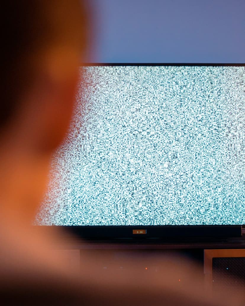Televizyon ekran arızası onarımı (temsili görsel)
