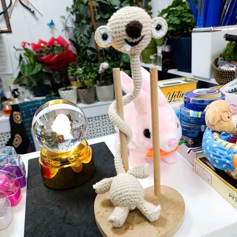 El emeği amigurumi oyuncaklar