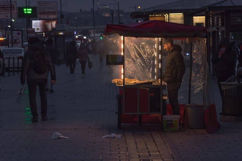 Sokak lezzetleri atmosferi (temsili görsel)