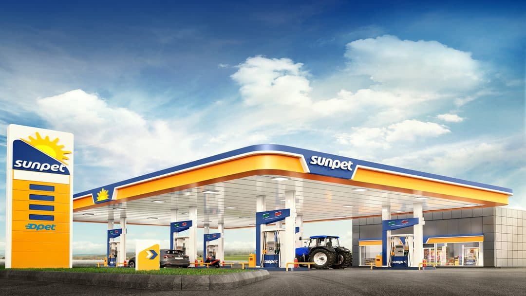 Sunpet akaryakıt istasyonu ve market
