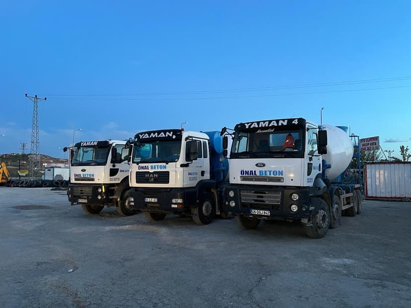 Beton transmikserleri