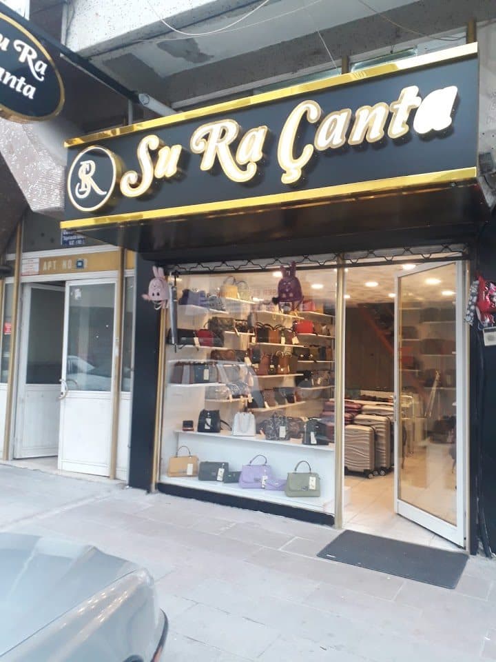 Su Ra Çanta mağaza cephesi — Gaziosmanpaşa, Gölbaşı