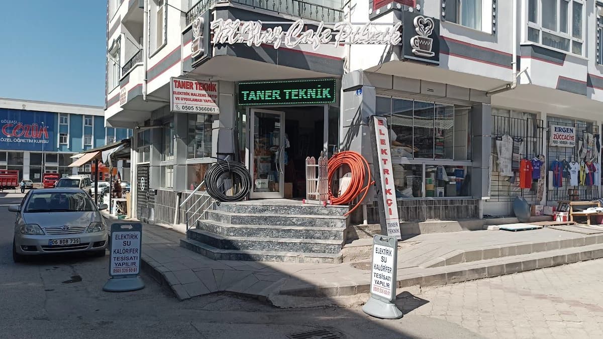 Taner Teknik dükkân görünümü — Osman Karaaslan Caddesi