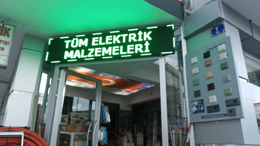 Mağaza girişi: Tüm Elektrik Malzemeleri
