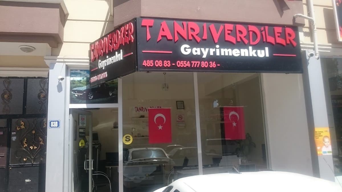 Tanrıverdiler Otomotiv dükkân görünümü ve tabela