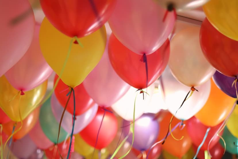 Renkli balon dekorasyonu (temsili görsel)