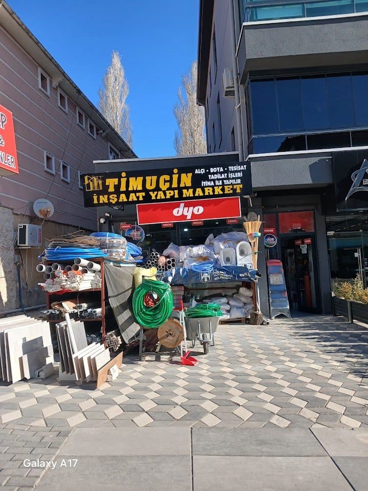 Timuçin İnşaat Yapı Market dükkân görünümü