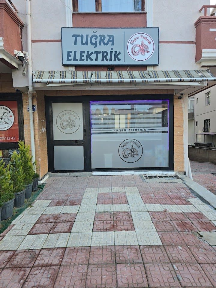 Tuğra Elektrik mağaza girişi