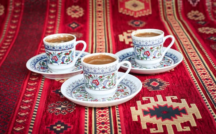 Türk kahvesi servisi (temsili görsel)