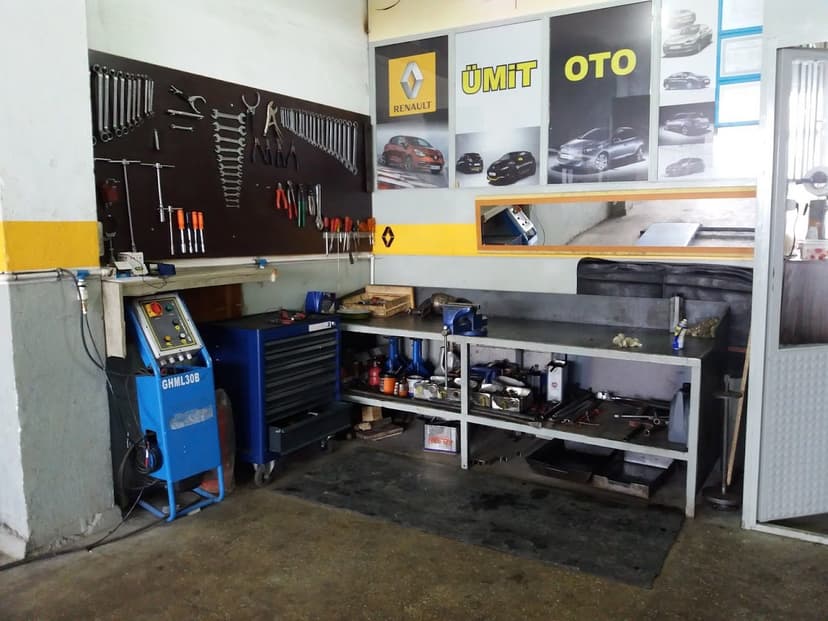 Servis bölümü ve bakım ekipmanları