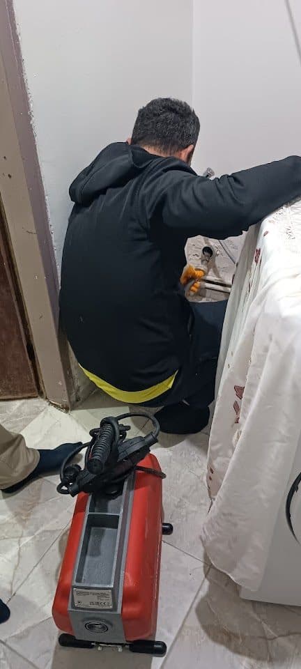 Kanal açma makinesiyle yerinde tıkanıklık müdahalesi