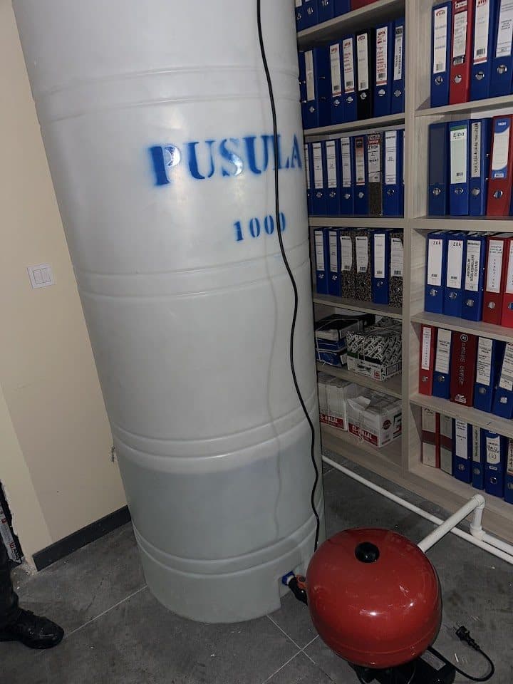 Su deposu ve hidrofor kurulumu