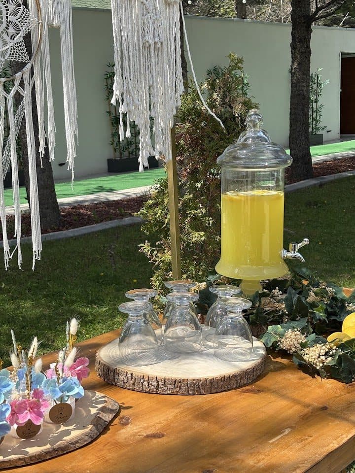 Limonata barı — Vole Garden ince detaylarından