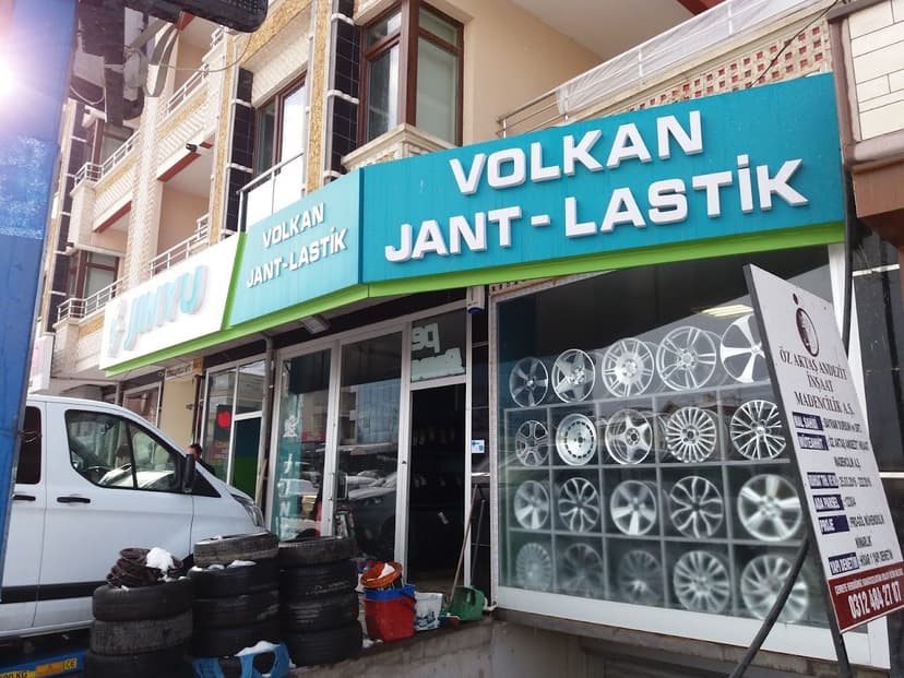 Volkan Jant Lastik dükkân görünümü