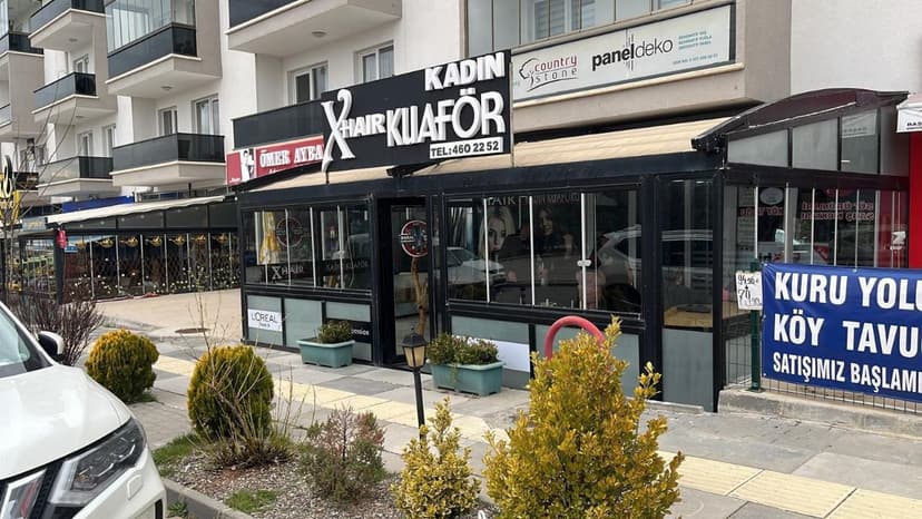 Salonun sokak görünümü