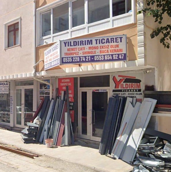 Yıldırım Ticaret dükkân görünümü (Google Street View)