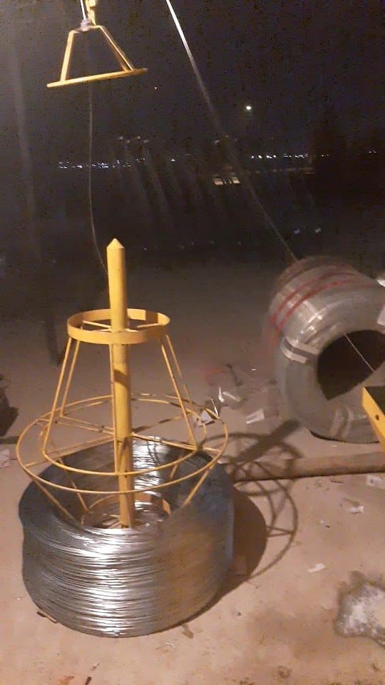 Galvaniz tel hazırlığı
