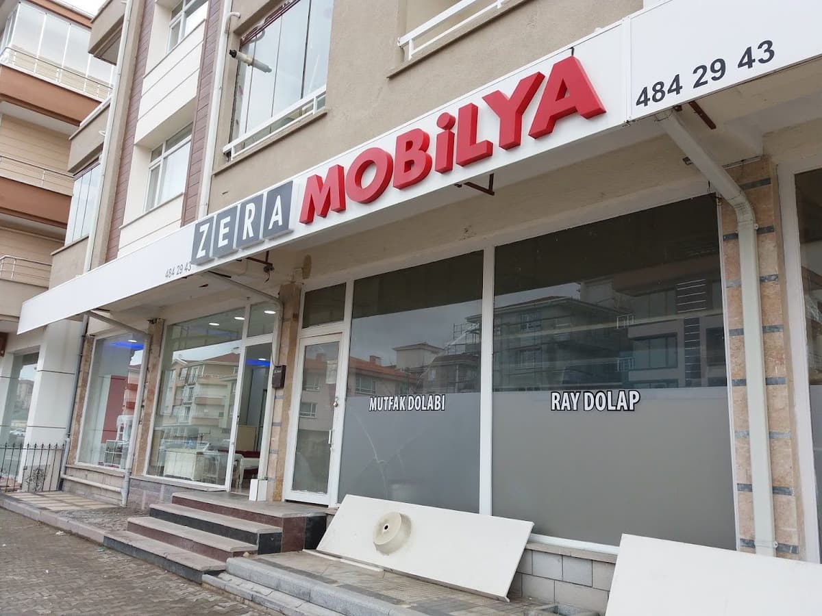 Zera Mobilya mağaza cephesi — Gaziosmanpaşa, Gölbaşı