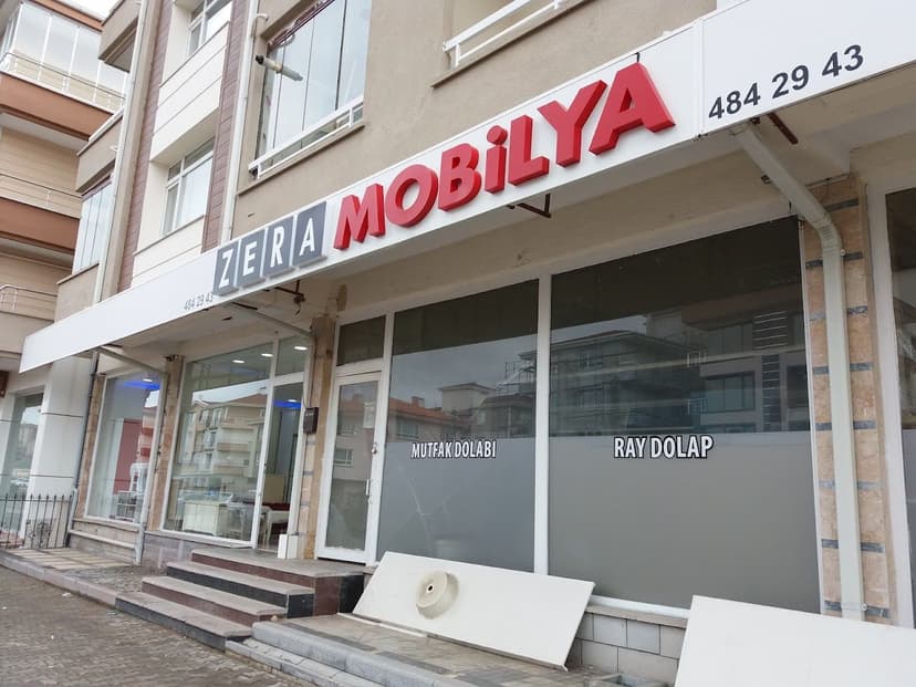 Zera Mobilya mağaza cephesi — Gaziosmanpaşa, Gölbaşı