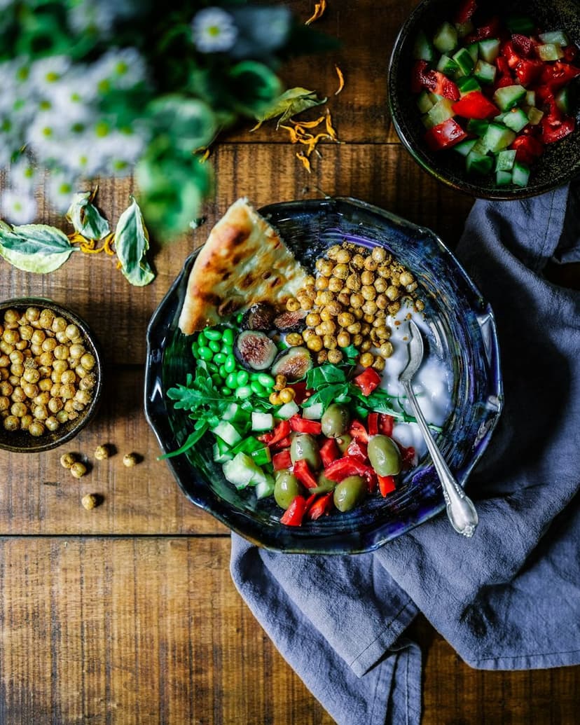 Renkli sebze bowl (temsili görsel)