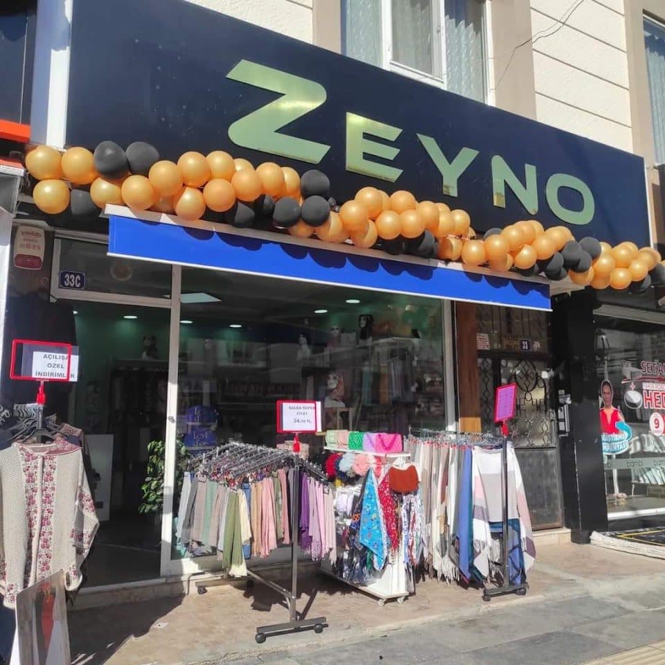 Zeyno Şal Butik dükkân görünümü — Bahçelievler, Gölbaşı
