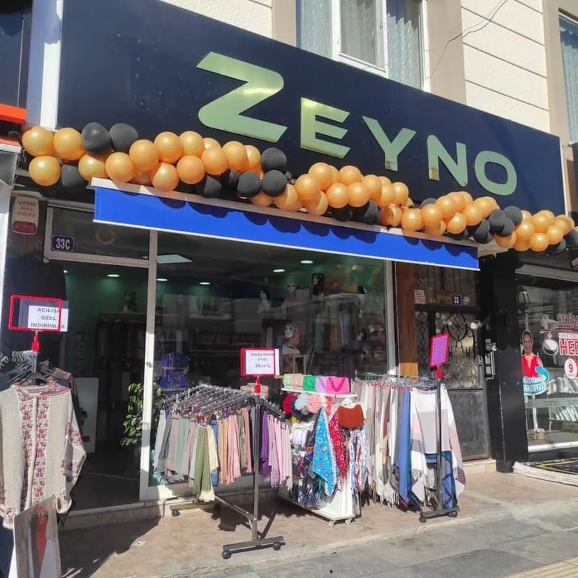 Zeyno Şal Butik dükkân görünümü — Bahçelievler, Gölbaşı