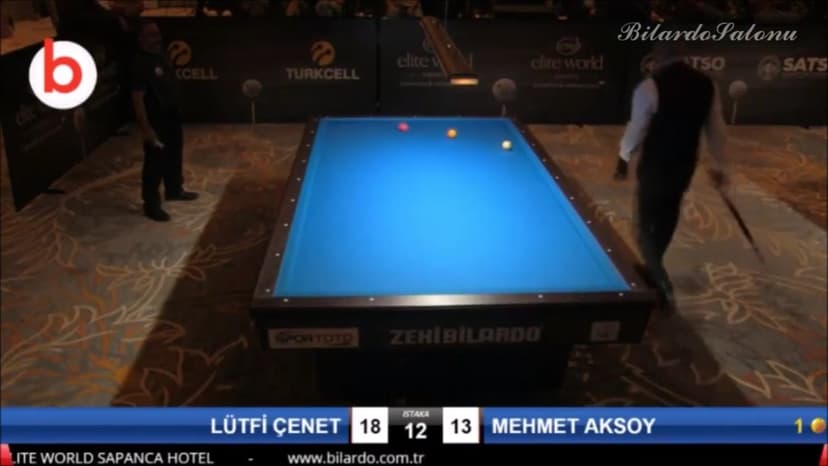 Bilardo masası ve oyun alanı
