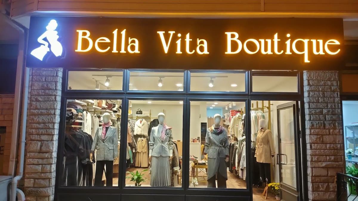 Bella Vita Boutique mağaza cephesi