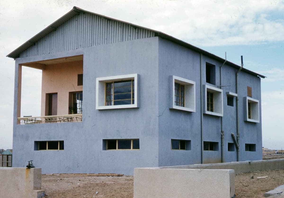 Tamamlanmış prefabrik / hafif çelik yapı (temsili görsel)