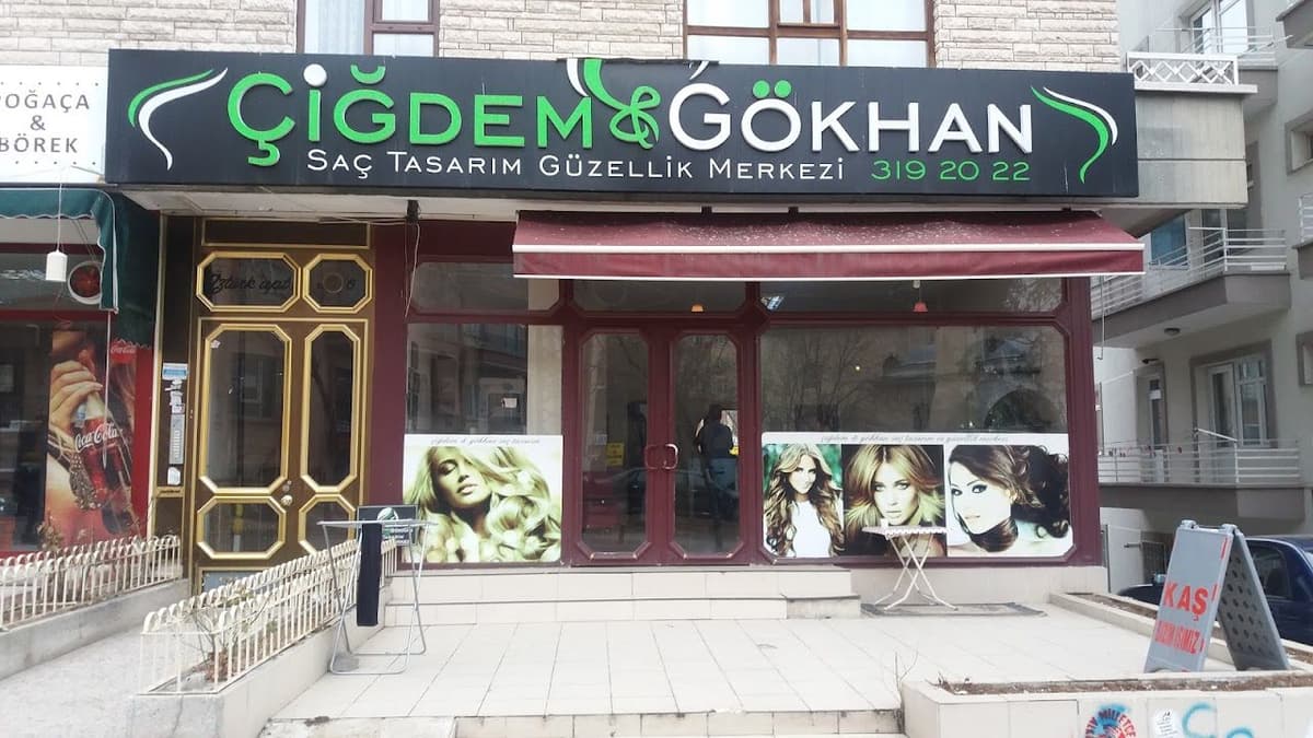 Çiğdem & Gökhan Saç Tasarım Güzellik Merkezi — dükkân görünümü