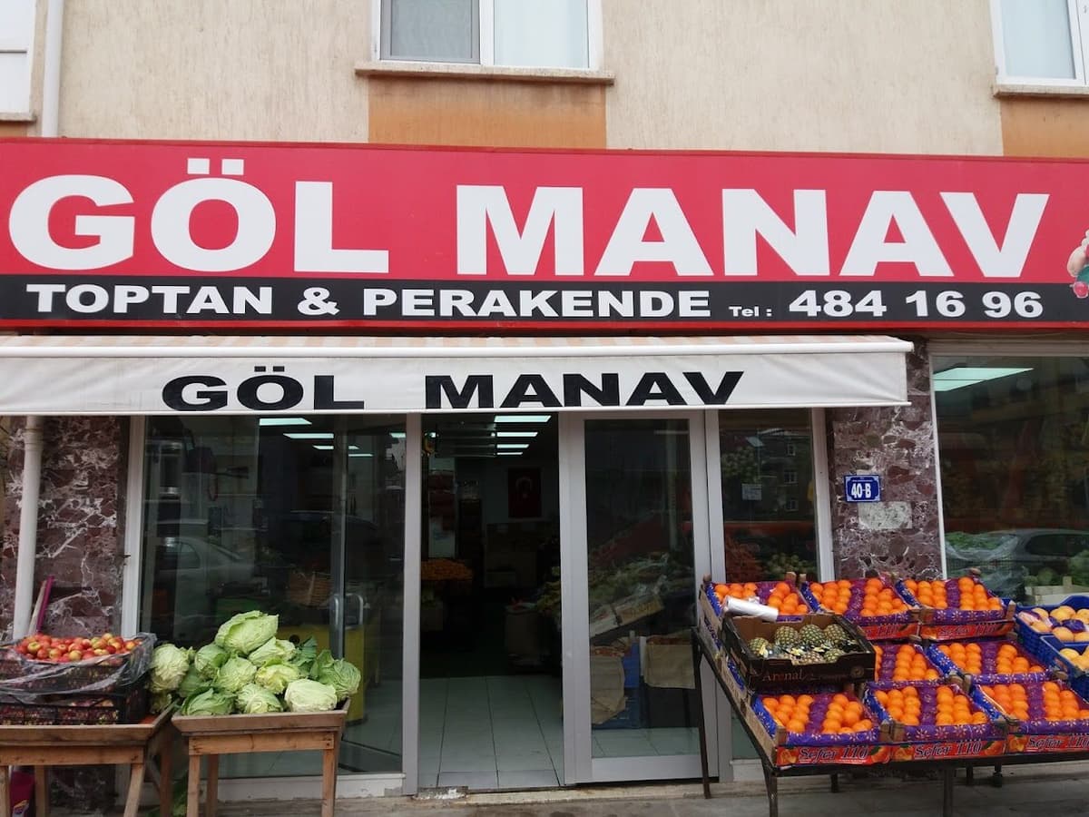 Göl Manav dükkân görünümü — Toptan & Perakende