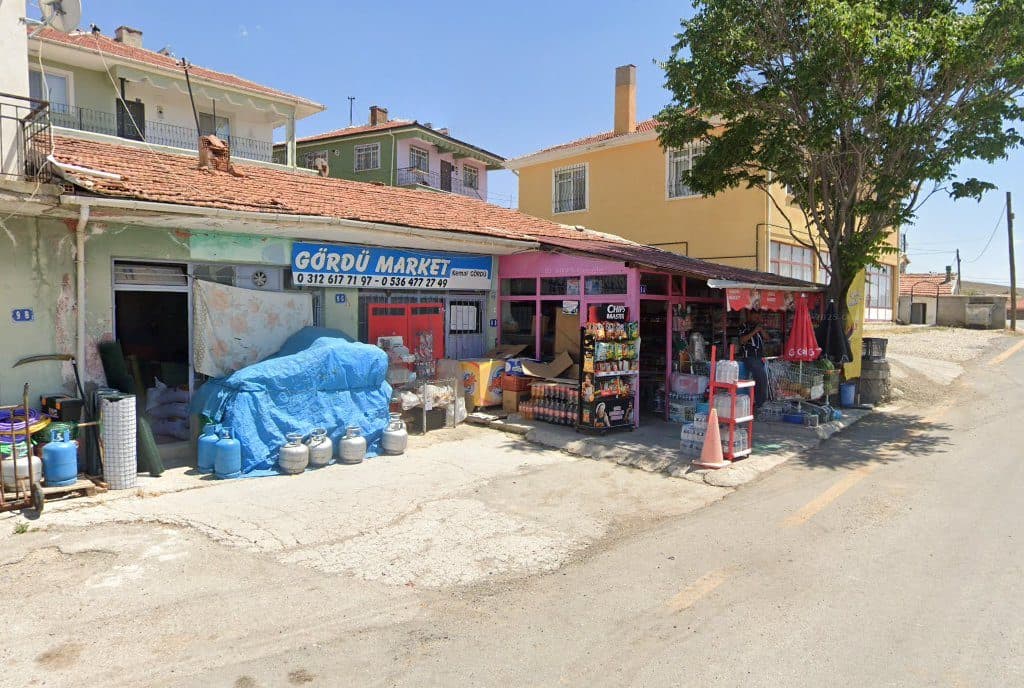 Gördü Market dükkân görünümü (Google Street View)