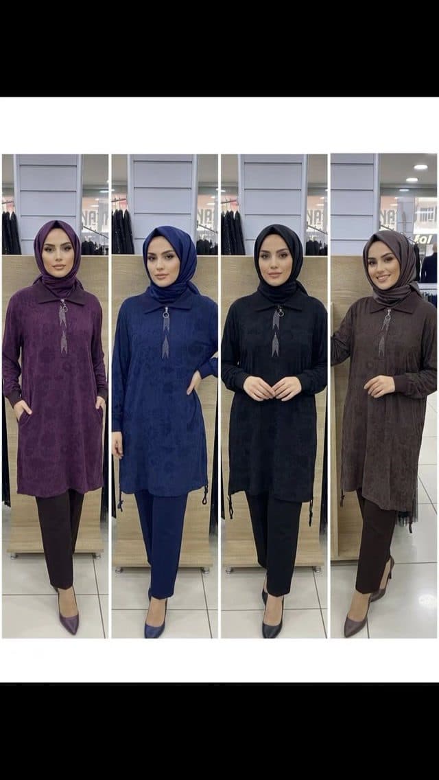 Tunik takım renk seçenekleri