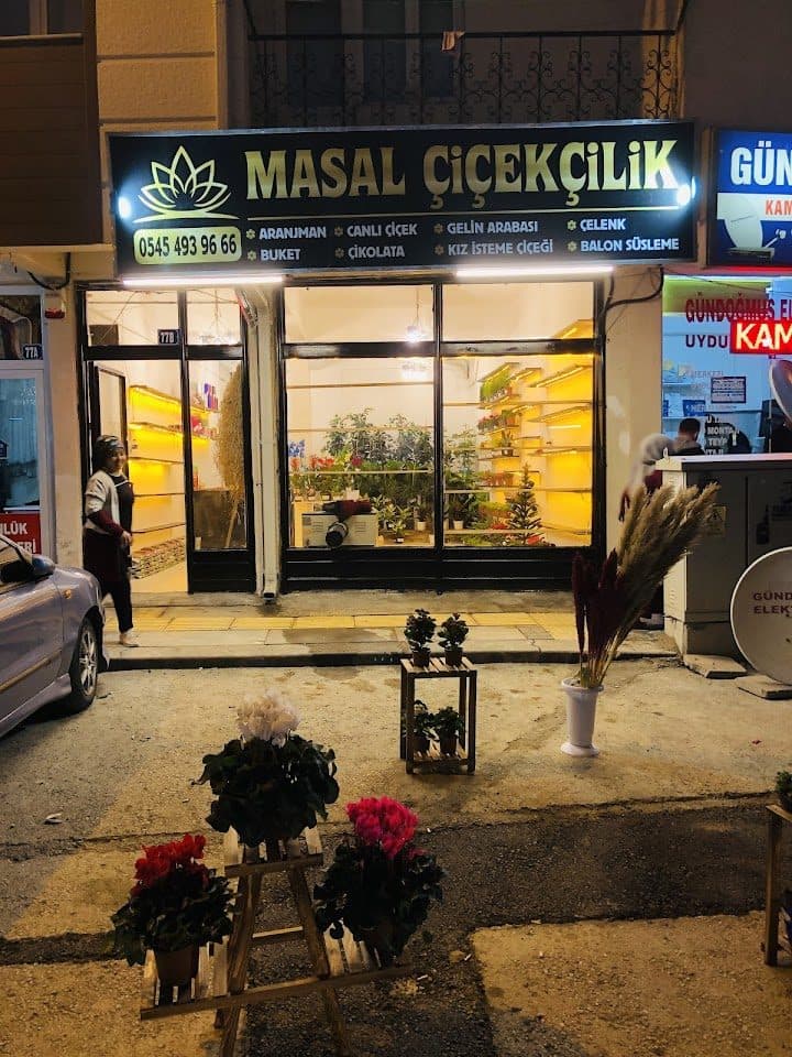 Masal Çiçekçilik dış cephe