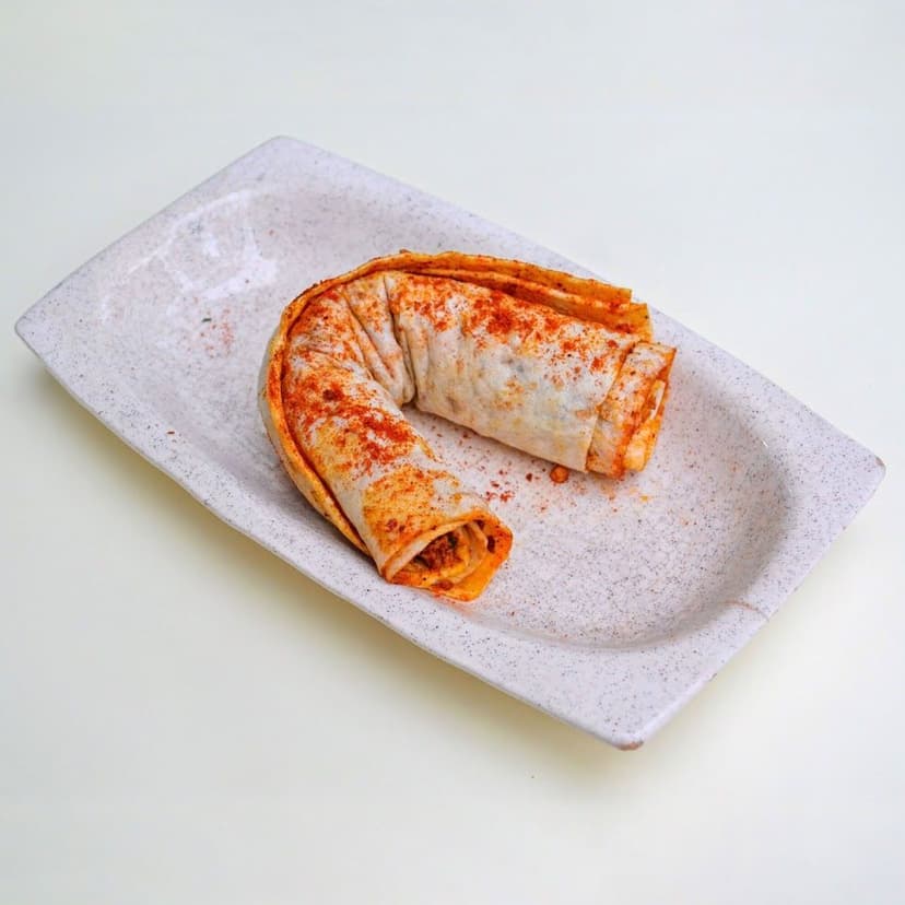 Tantuni dürüm yakın çekim