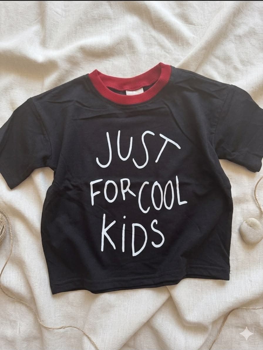 "Just For Cool Kids" oversize tişört