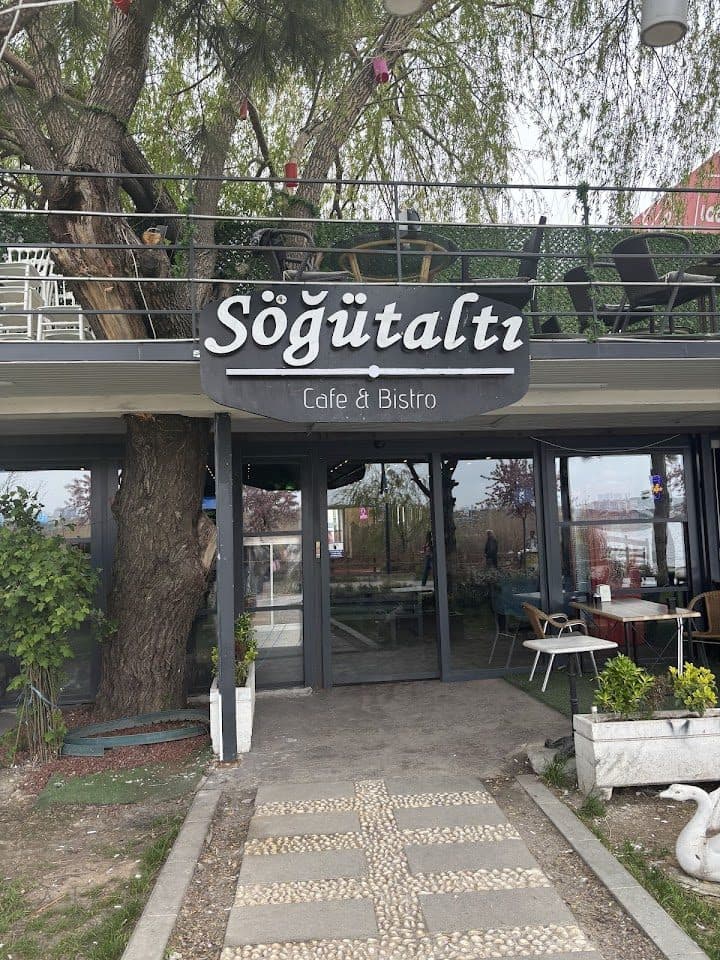 Söğütaltı Cafe girişi